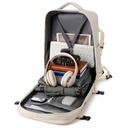 MOCHILA DE VIAJE Y NEGOCIOS DE GRAN CAPACIDAD, ESTILO CASUAL Y MODERNO, DE LONA, PARA COMPUTADORA PORTÁTIL, CON ASA DE MANO Y DOBLE CORREA PARA HOMBROS