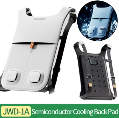 Almohadilla trasera de refrigeración Semiconductor, ropa de trabajo ajustable con aire acondicionado