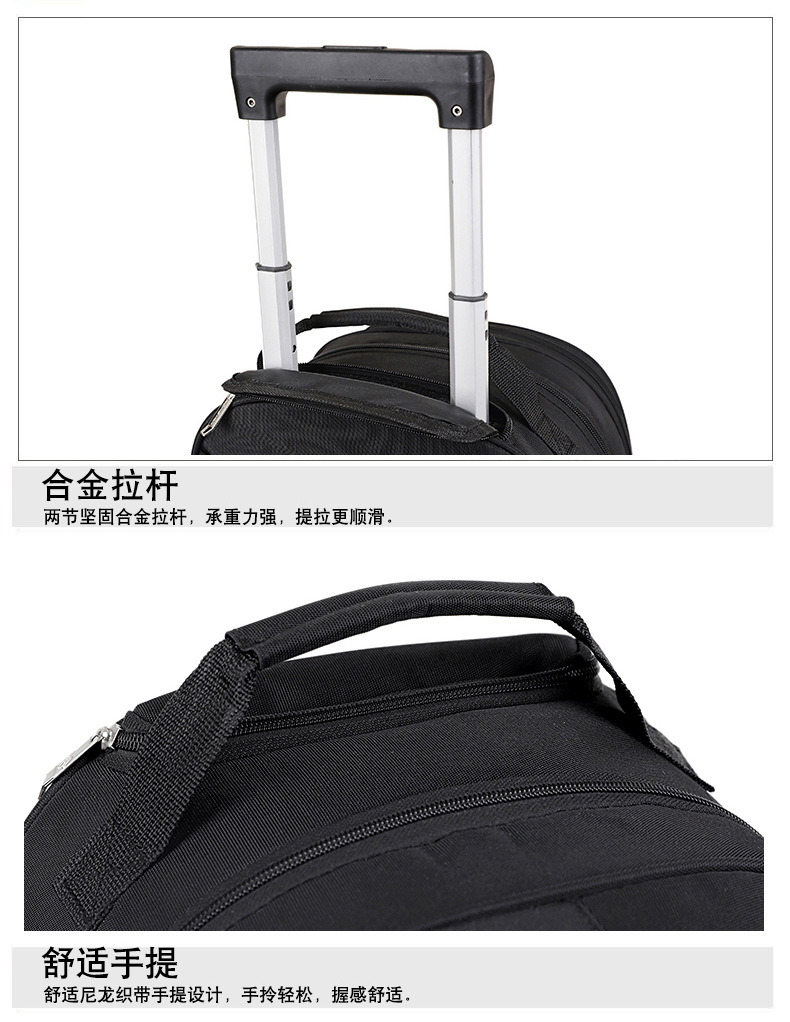 MOCHILA CON RUEDAS CONVERTIBLE EN MALETA DE VIAJE