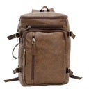 MOCHILA MULTIFUNCIONAL DE CUERO PU CON DISEÑO URBANO HKSBOX