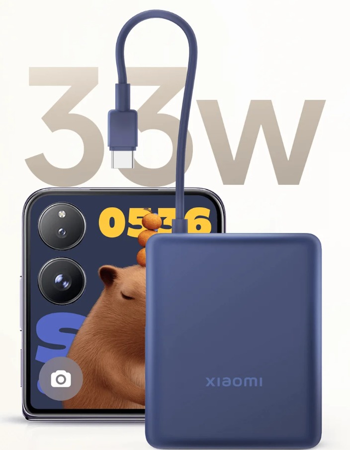 XIAOMI POWER BANK 10000MAH (INTEGRATED CABLE)