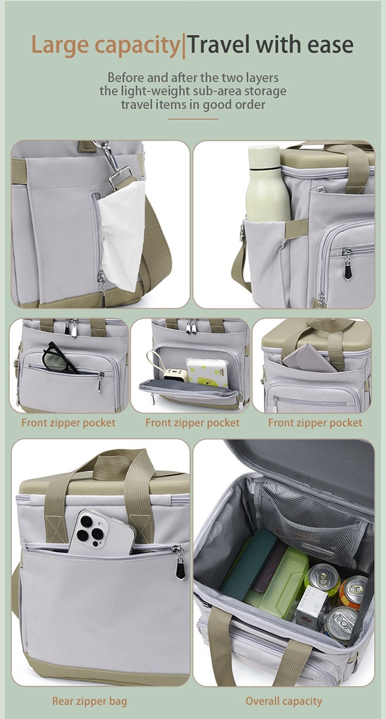 MOCHILA IMPERMEABLE LONCHERA