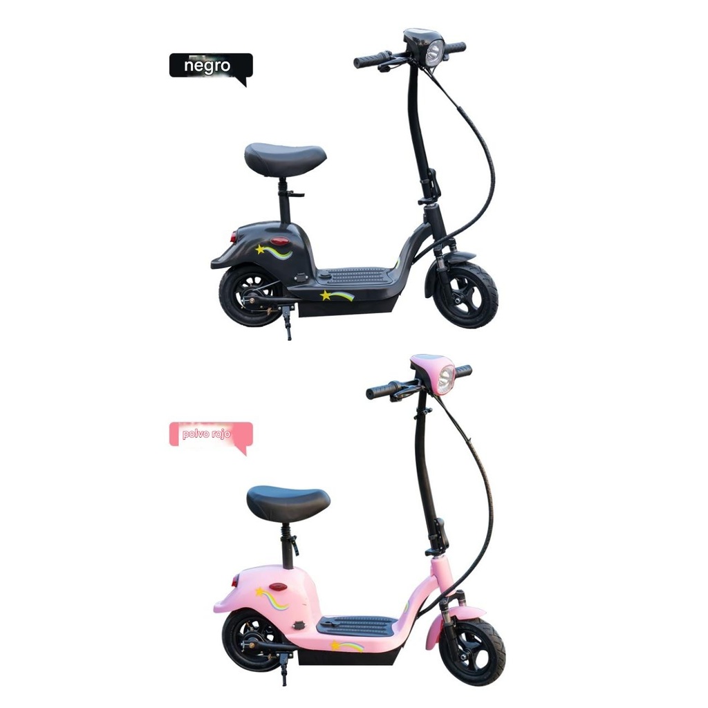  MINI SCOOTER ELÉCTRICO URBANO CON ASIENTO