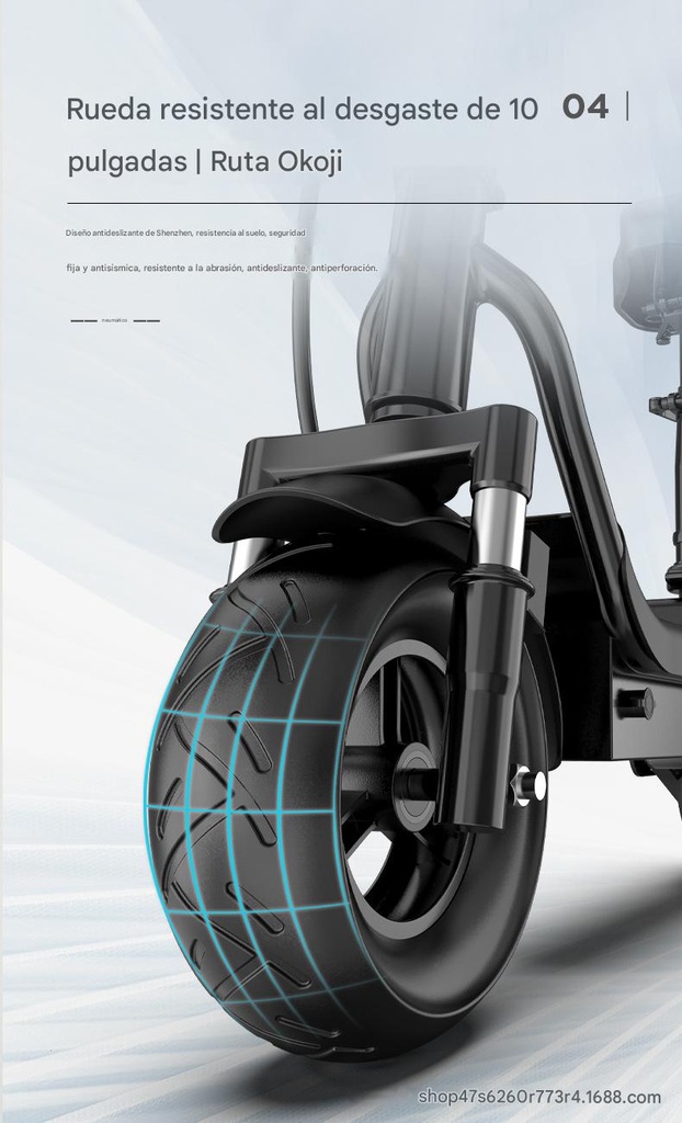 SCOOTER ELÉCTRICO CON AJUSTE DE ALTURA INTELIGENTE – MODELO URBANO PREMIUM