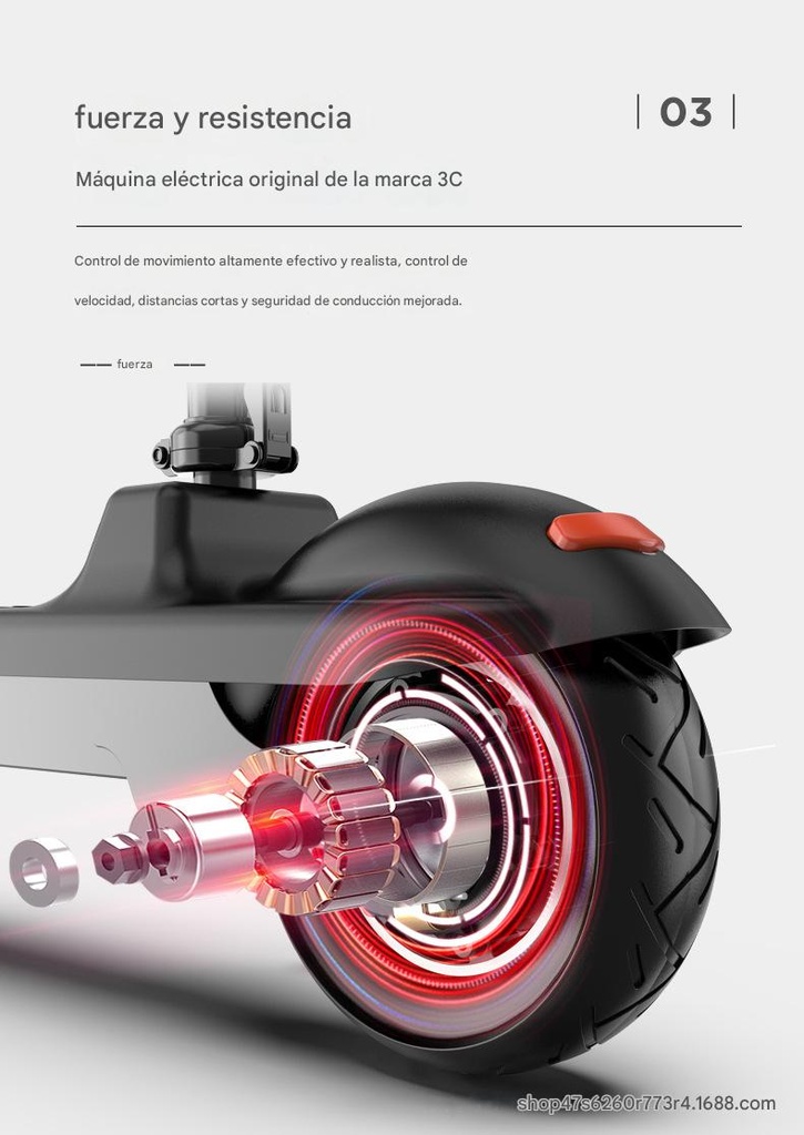 SCOOTER ELÉCTRICO CON AJUSTE DE ALTURA INTELIGENTE – MODELO URBANO PREMIUM