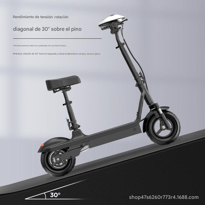 SCOOTER ELÉCTRICO CON AJUSTE DE ALTURA INTELIGENTE – MODELO URBANO PREMIUM