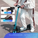 MINI SCOOTER PARA NIÑOS CON LUCES LED 6.5 PULGADA