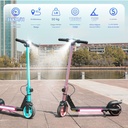 MINI SCOOTER PARA NIÑOS CON LUCES LED 6.5 PULGADA