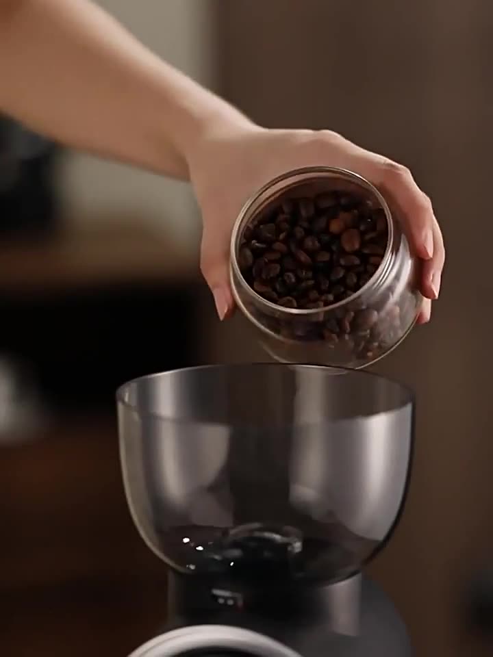 TRITURADORA DE CAFE ELECTRICA CON PANTALLA INTELIGENTE