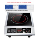 ESTUFA DE INDUCCIÓN ELÉCTRICA 3500W