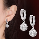 ARETES DE SHAMBHALA EN DIAMANTE BLANCO  112