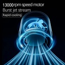  MINI VENTILADOR PORTÁTIL DE ALTA VELOCIDAD - PLEGABLE Y RECARGABLE