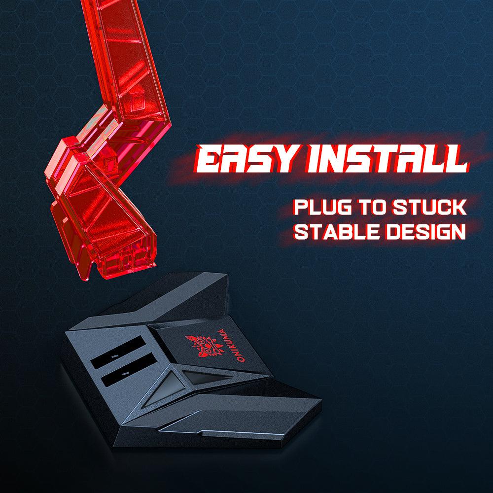 ONIKUMA ST-3 ACRYLIC HEAD-MOUNTED GAMING HEADSET STAND