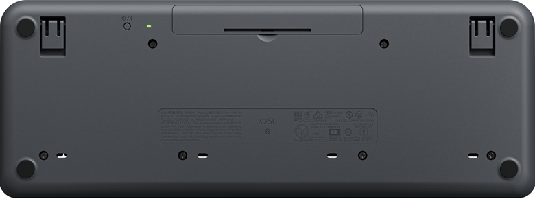 LOGITECH K250 - TECLADO INALÁMBRICO, BLUETOOTH, ESPAÑOL, GRAFITO 