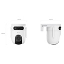 EZVIZ H9C - CAMARA DE VIGILANCIA EXTERIOR CON MOVIMIENTO 3MP/2K DOBLE LENTE WIFI