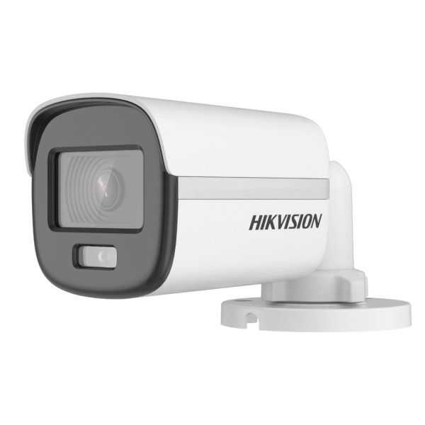 HIKVISION BULLET ANALOG 5MP/3K COLORVU LUZ HIBRIDA CON AUDIO DS-2CE10KF0T-LFS