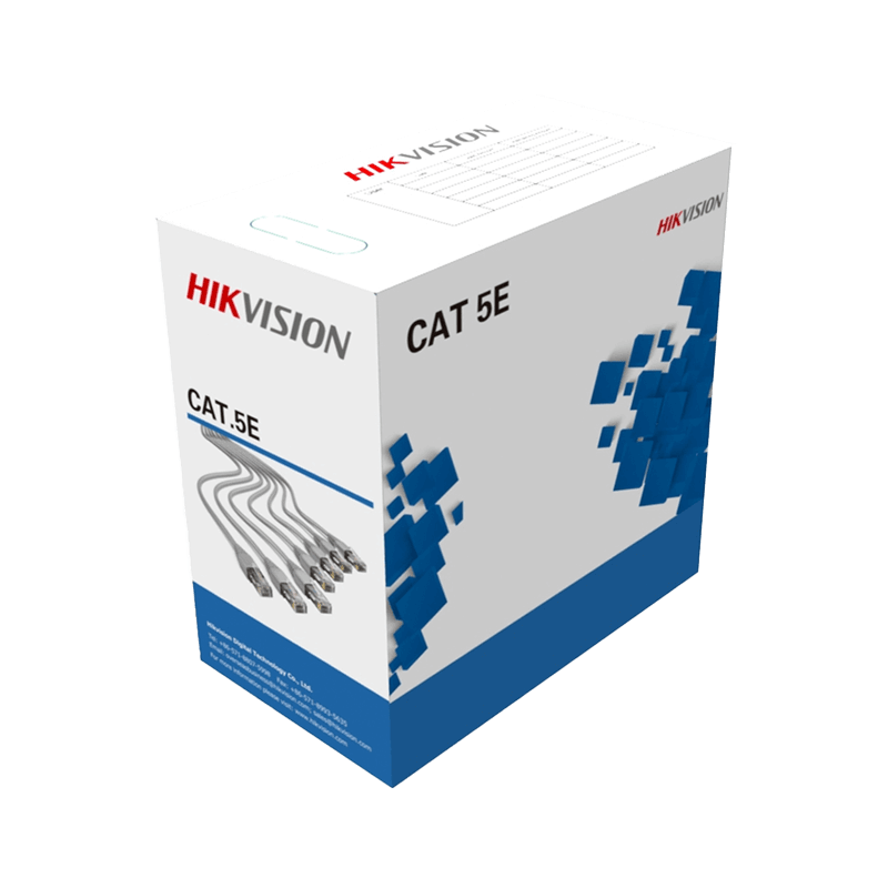 HIKVISION CABLE UTP CAT.5E 305M GRAY DS-1LN5E-E/E
