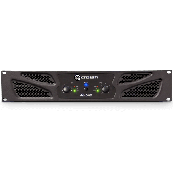 CROWN XLI 800 - AMPLIFICADOR DE 2 CANALES 600W BRIDGED 4/8 OHM 