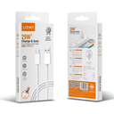 CABLE DE TELEFONO TIPO-C 25W LDNIO 1MT LS891 TC