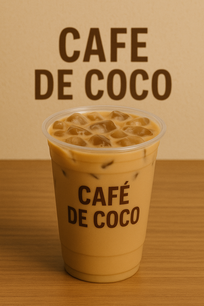 FRAPPÉ DE COCO CON CAFE