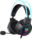 ONIKUMA X15 PRO - AUDIFONO GAMING RGB / 40MM / USB 2.0 / 3.5 CONECTOR / 2METROS / COLOR NEGRO HKSBOX